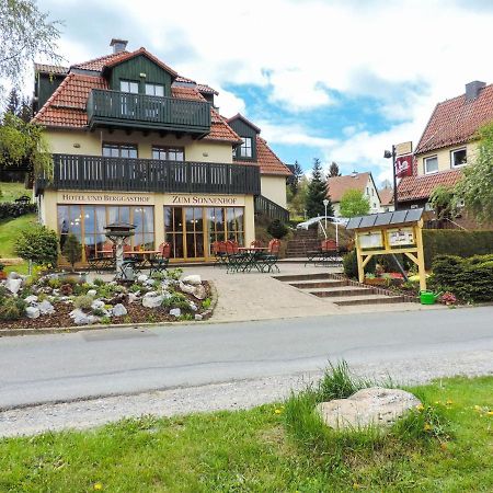 Hotel Und Berggasthof Zum Sonnenhof Sorge Exterior foto